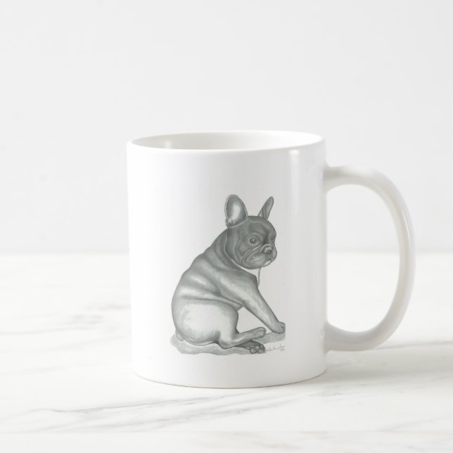 French Bulldog sketch mug (Right)