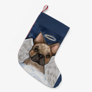 FRENCH BULLDOG       SMALL CHRISTMAS STOCKING