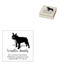 French Bulldog special rubber stamp