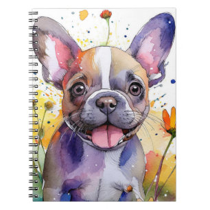French Bulldog Spiral Notebook
