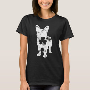 French Bulldog St Patricks Day Men Women Shamrock T-Shirt