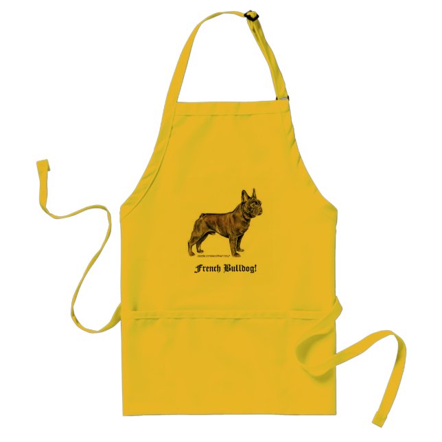 French Bulldog! Standard Apron (Front)