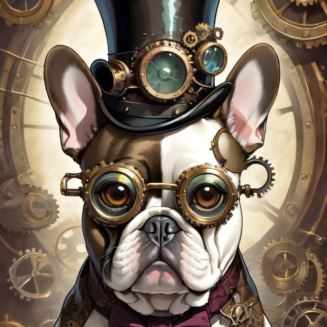 French Bulldog steampunk Puppy v3 Tissue Paper (Creator Uploaded)