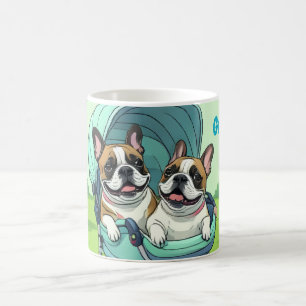 French Bulldog Stroller Coffee Mug