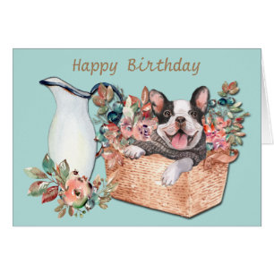 French Bulldog Surprise Birthday