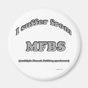 French Bulldog Syndrome - Magnet