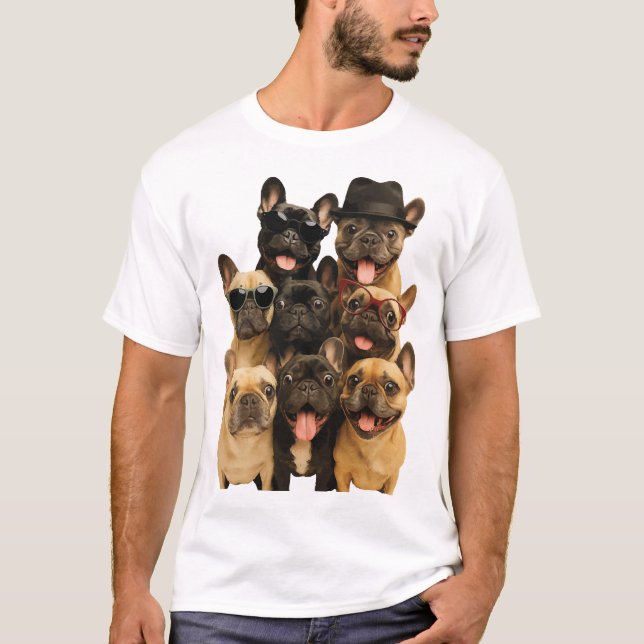 French Bulldog T-Shirt (Front)