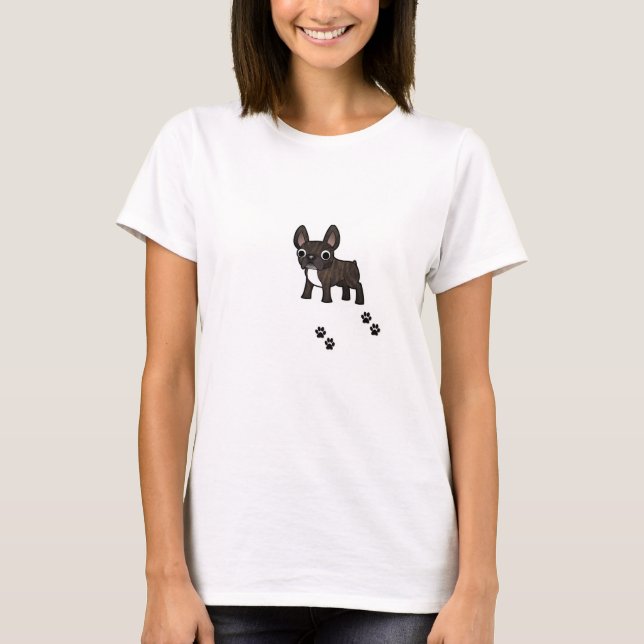 French bulldog t-shirt (Front)