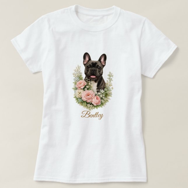 French Bulldog T-Shirt (Design Front)
