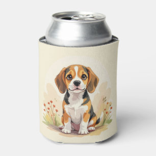 French Bulldog Tan Fawn-Colored Cute Frenchie Dog Can Cooler