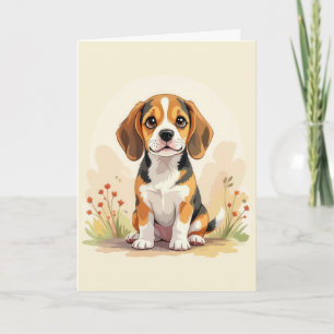 French Bulldog Tan Fawn-Colored Cute Frenchie Dog Card