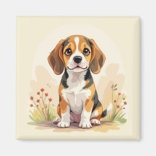 French Bulldog Tan Fawn-Colored Cute Frenchie Dog Magnet