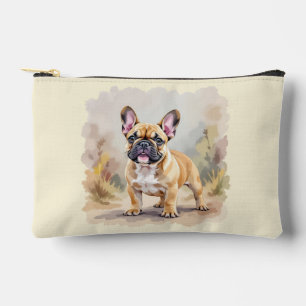 French Bulldog Tan Fawn-Coloured Cute Frenchie Dog Accessory Pouch
