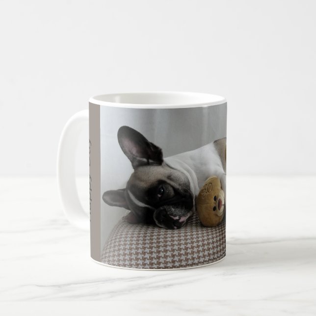 French Bulldog Teddy French Bulldog Coffee Mug (Front Left)