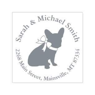 French Bulldog Theme Party - Baby Shower Neutral Self-inking Stamp