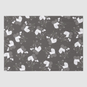 French Bulldog Theme Party - Baby Shower Neutral Tissue Paper