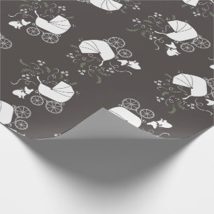 French Bulldog Theme Party - Baby Shower Neutral Wrapping Paper