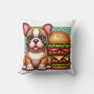 French Bulldog Throw Pillow