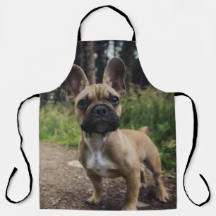 French Bulldog Throw Pillow Apron
