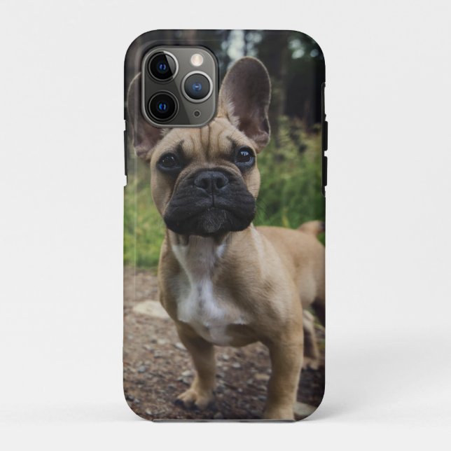 French Bulldog Throw Pillow Case-Mate iPhone Case (Back)