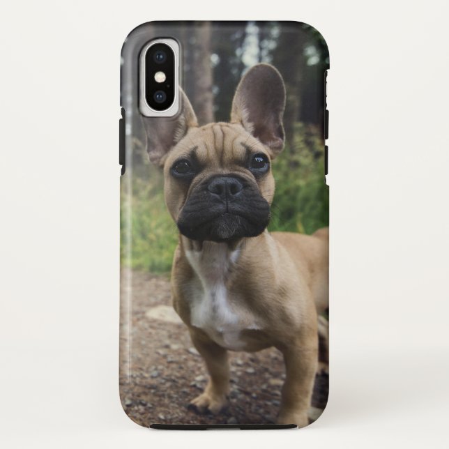 French Bulldog Throw Pillow Case-Mate iPhone Case (Back)