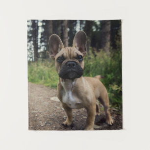 French Bulldog Throw Pillow Tapestry