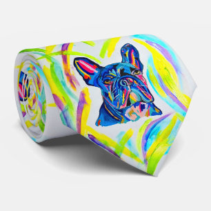 French Bulldog Tie