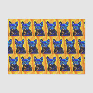 French Bulldog Tissue Paper