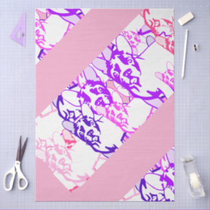 French Bulldog Tissue Paper