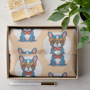 French Bulldog  Tissue Paper