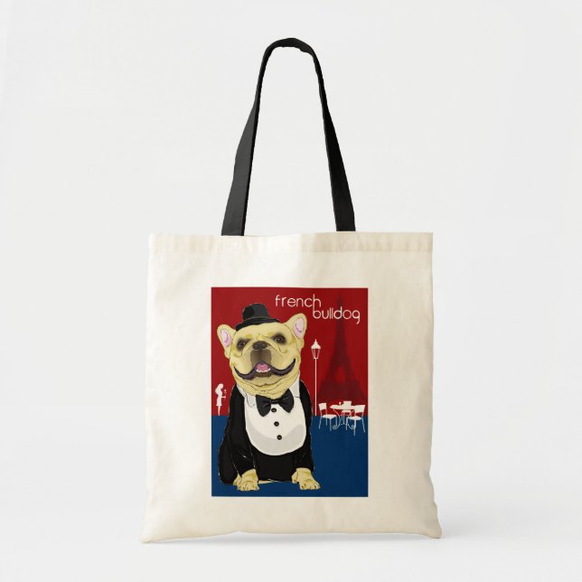 French-Bulldog Tote Bag (Front)