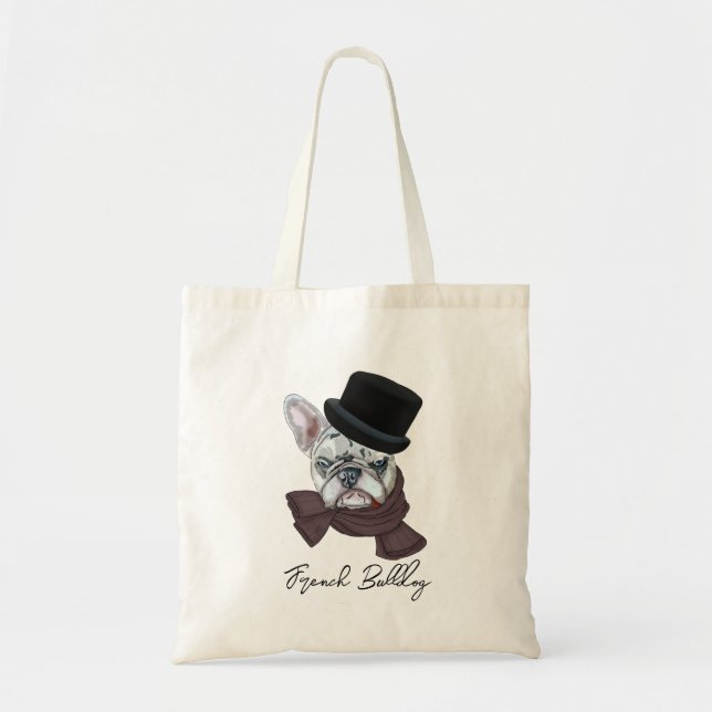 French Bulldog  Tote Bag (Front)