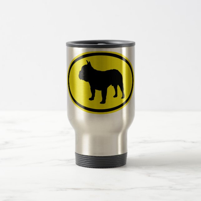 French Bulldog Travel Mug (Center)