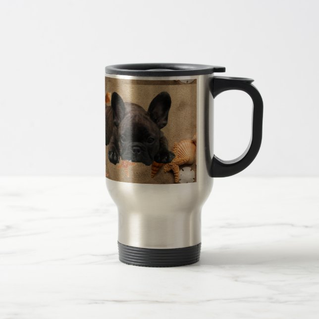 French Bulldog Travel Mug (Right)