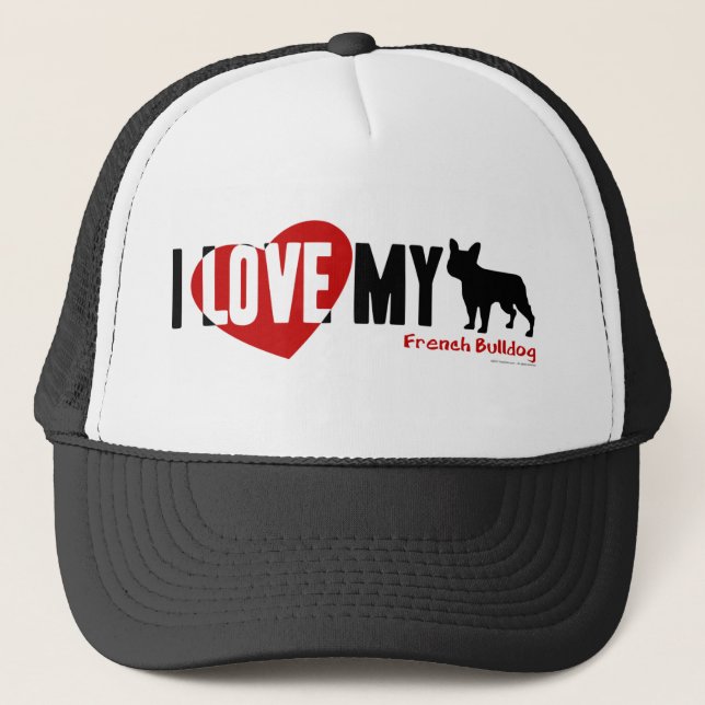 French Bulldog Trucker Hat (Front)