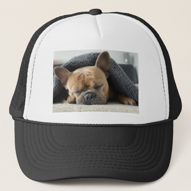 French Bulldog Trucker Hat (Front)