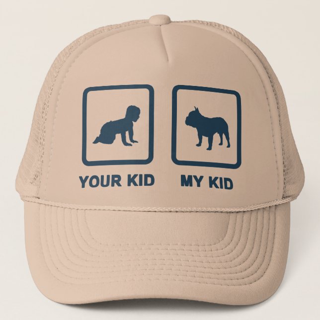 French Bulldog Trucker Hat (Front)