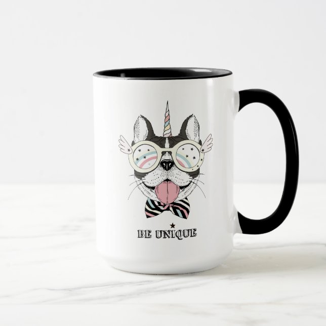 French Bulldog Unicorn Mug (Right)