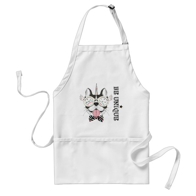 French Bulldog Unicorn Standard Apron (Front)