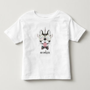 French Bulldog Unicorn Toddler T-Shirt
