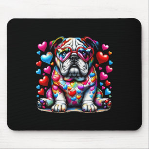 French Bulldog Valentine Bulldog Mom Lover Dogs Mouse Mat