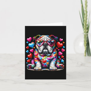 French Bulldog Valentine Bulldog Mum Lover Dogs Card
