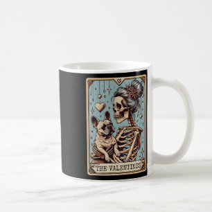 French Bulldog Valentines Day, Frenchie Mom Tarot  Coffee Mug