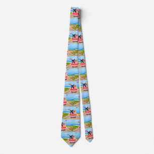 French Bulldog Valentine's Day Truck Tie