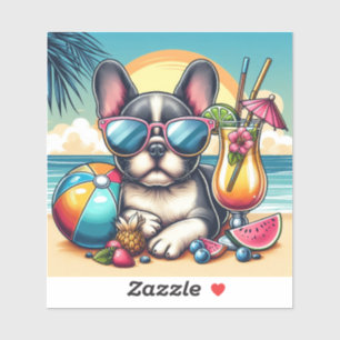 French Bulldog Vinyl Sticker
