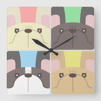 French Bulldog Wall Clock