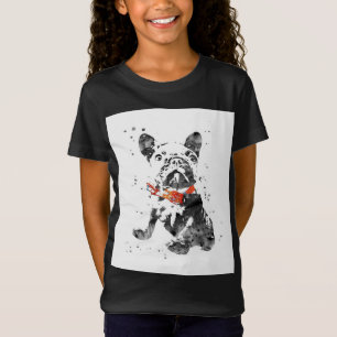 French Bulldog Watercolor Dog Lover Gifts T-Shirt