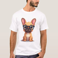 French Bulldog Wearing Glasses Copy