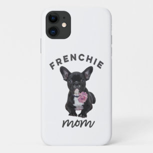 French Bulldog With Flower Gift For Dog Lover iPhone 11 Case