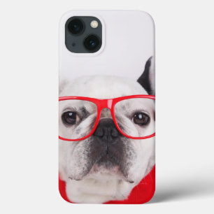 French Bulldog with Glasses and Shirt iPhone 13 Case